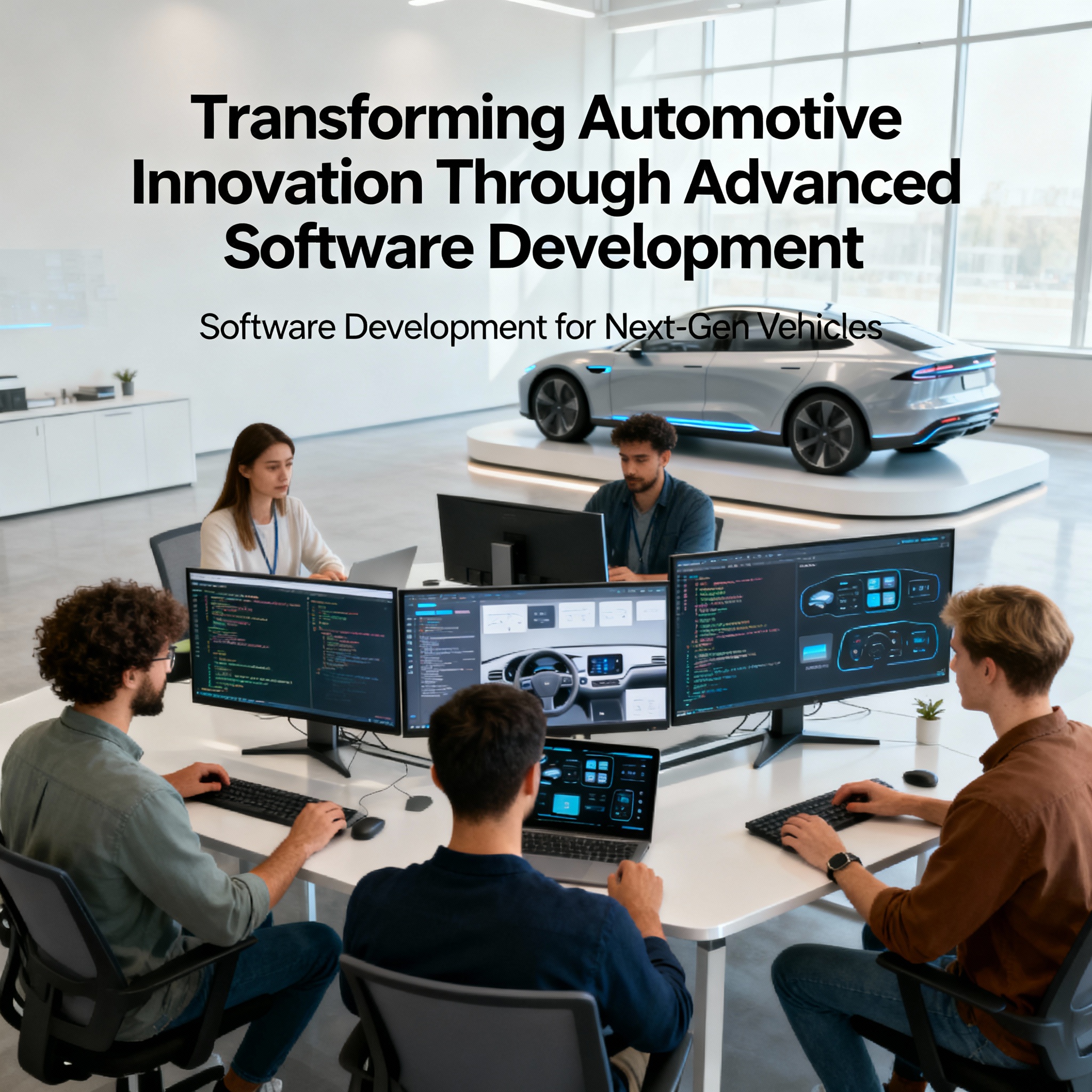 Modern automotive software development workspace